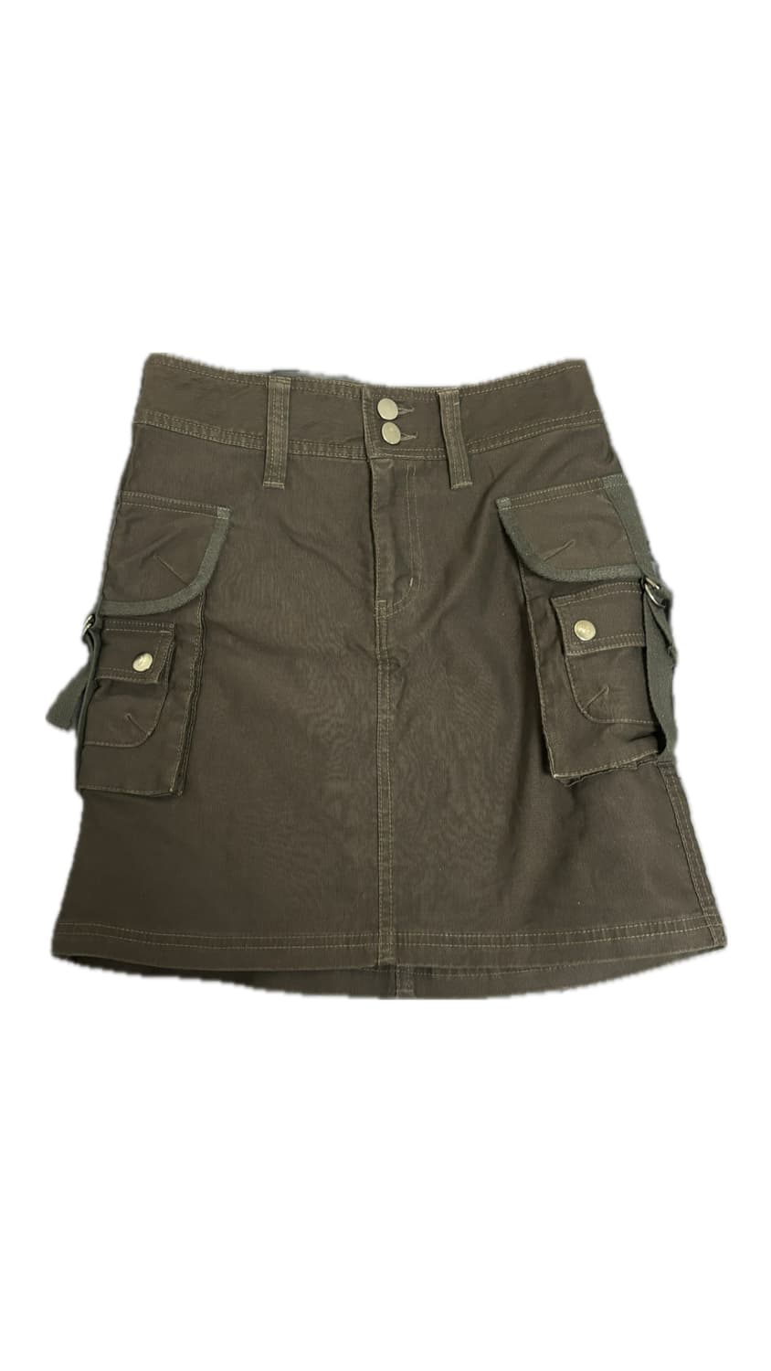 빈티지 카고 미디스커트 상품이미지1