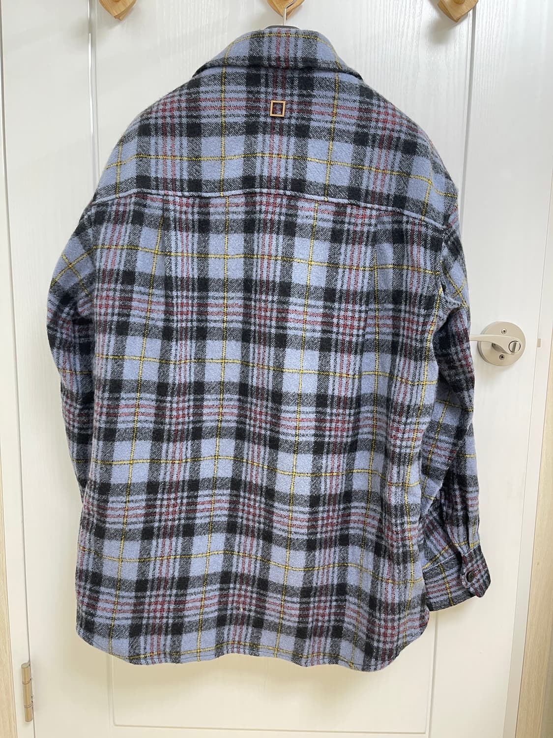 우영미 남성 체크 셔츠 아우터 상품이미지3