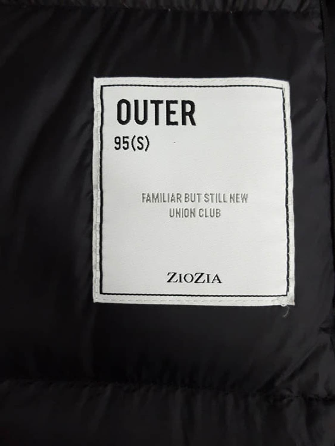 지오지아 다운 롱패딩 블랙 95-100 상품이미지6