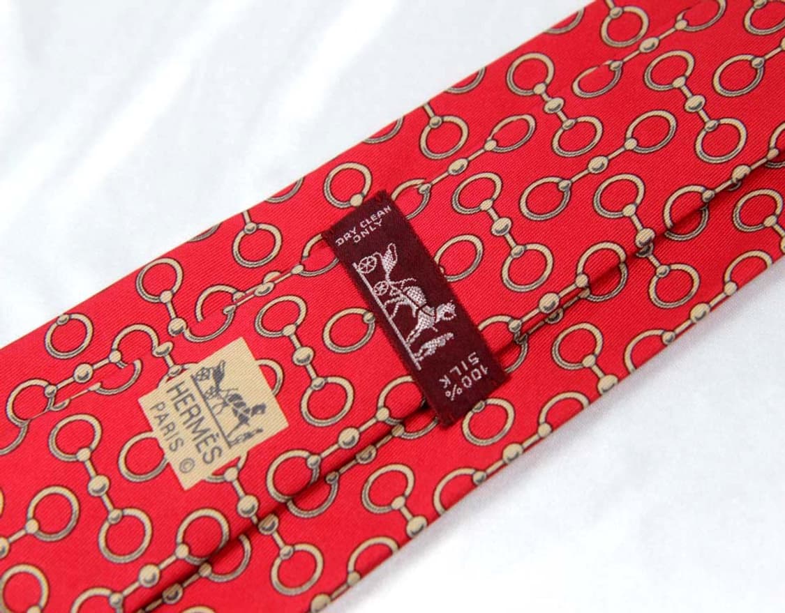 에르메스 8.8cm A등급 남자 명품넥타이 상품이미지3