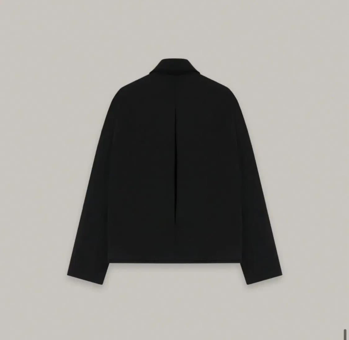 모이아 패디드셔츠 moia padded shirt (black) 상품이미지5