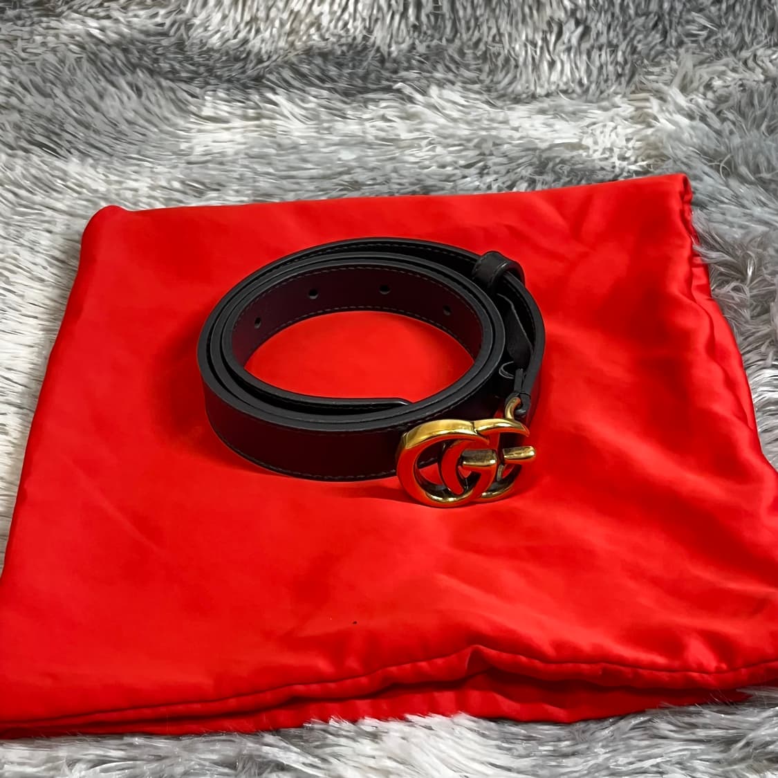 70-28사이즈 여성 구찌 금장벨트  상품이미지1