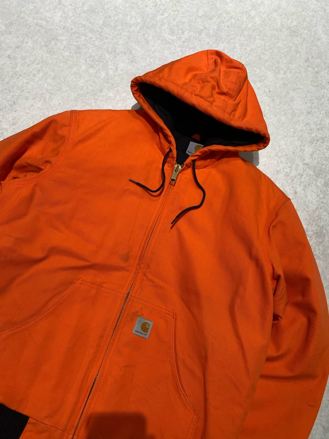 칼하트 오렌지 덕 액티브 자켓 상품이미지2