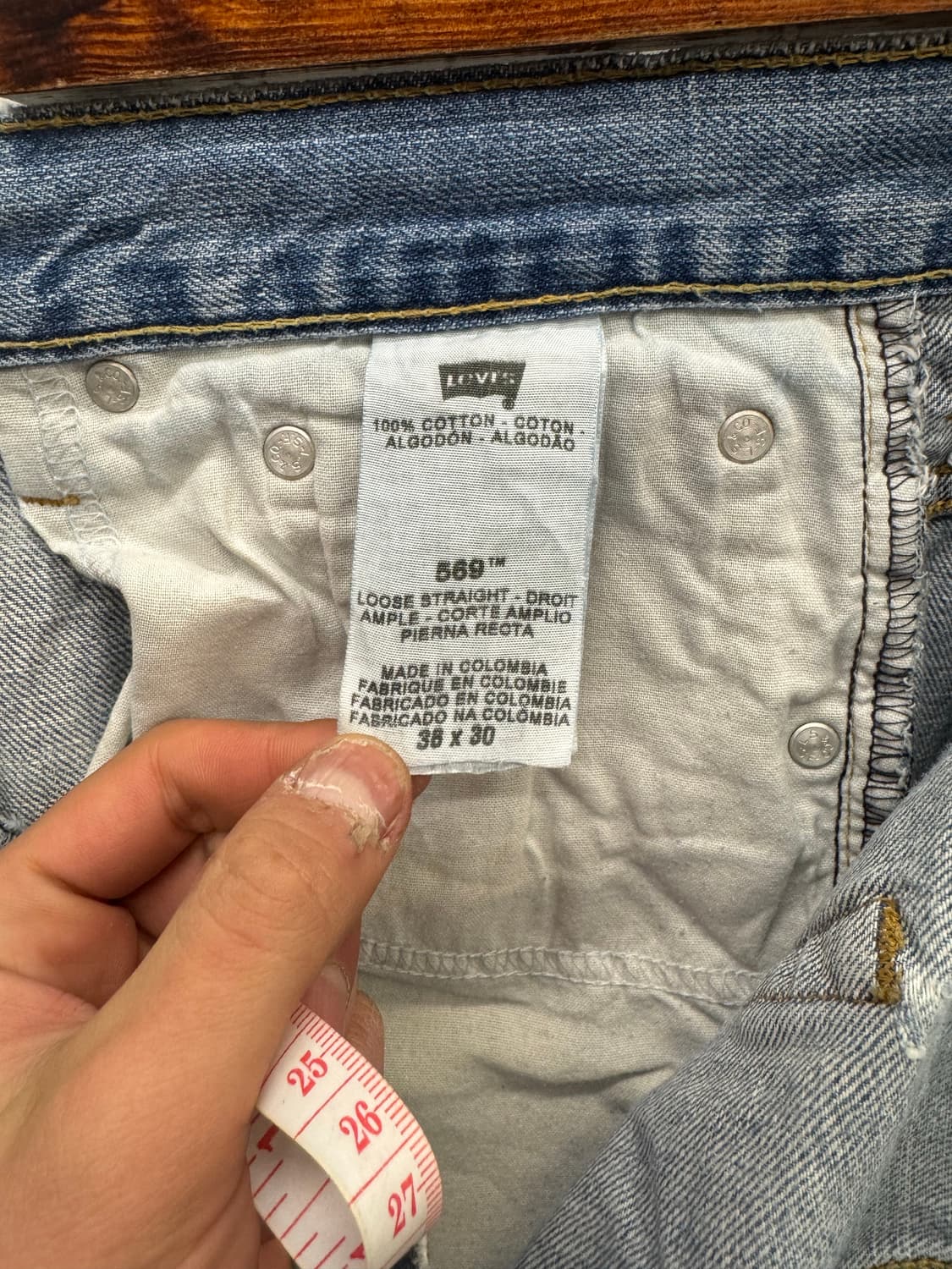 00‘s Levi’s 569 Loose Straight 상품이미지4