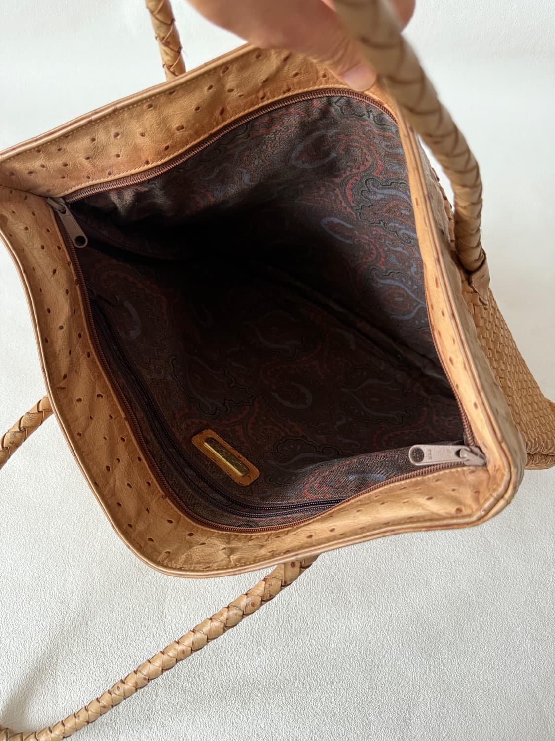 JOAN&DAVID 위밍 레더 토트 숄더백(큰 사이즈) 상품이미지8