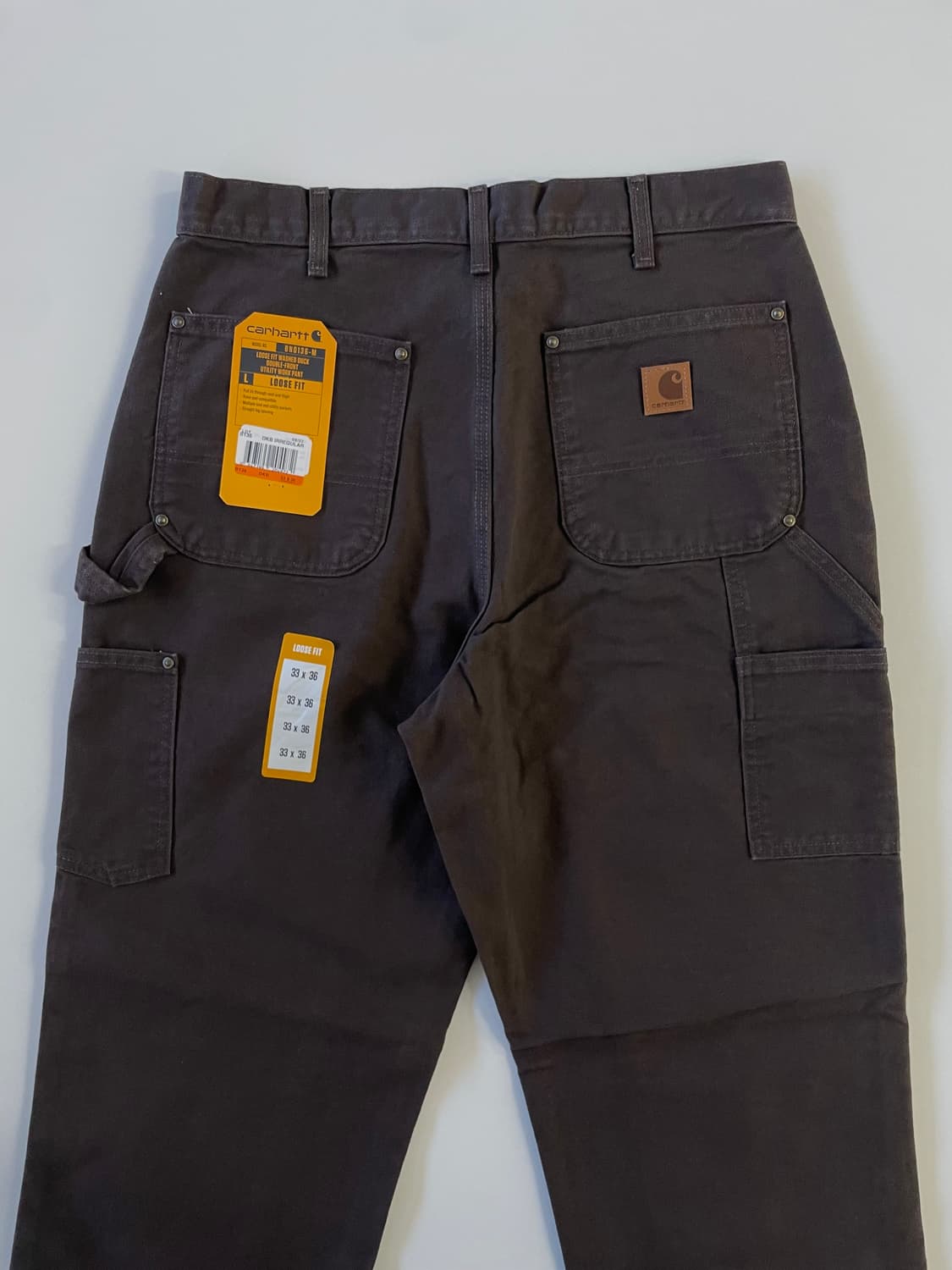 (33-36) 칼하트 더블니 다크브라운 상품이미지4