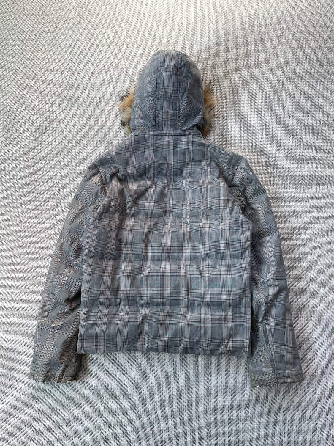 띠어리 체크 퍼트리밍 자켓 J03779 상품이미지7