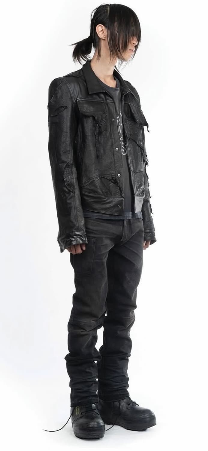 Wax coating denim 상품이미지4