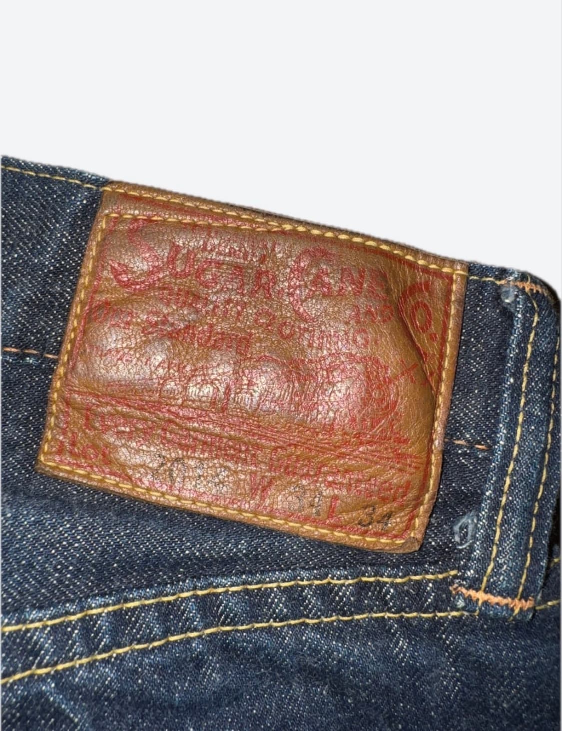 일제)슈가케인 셀비지데님 상품이미지4