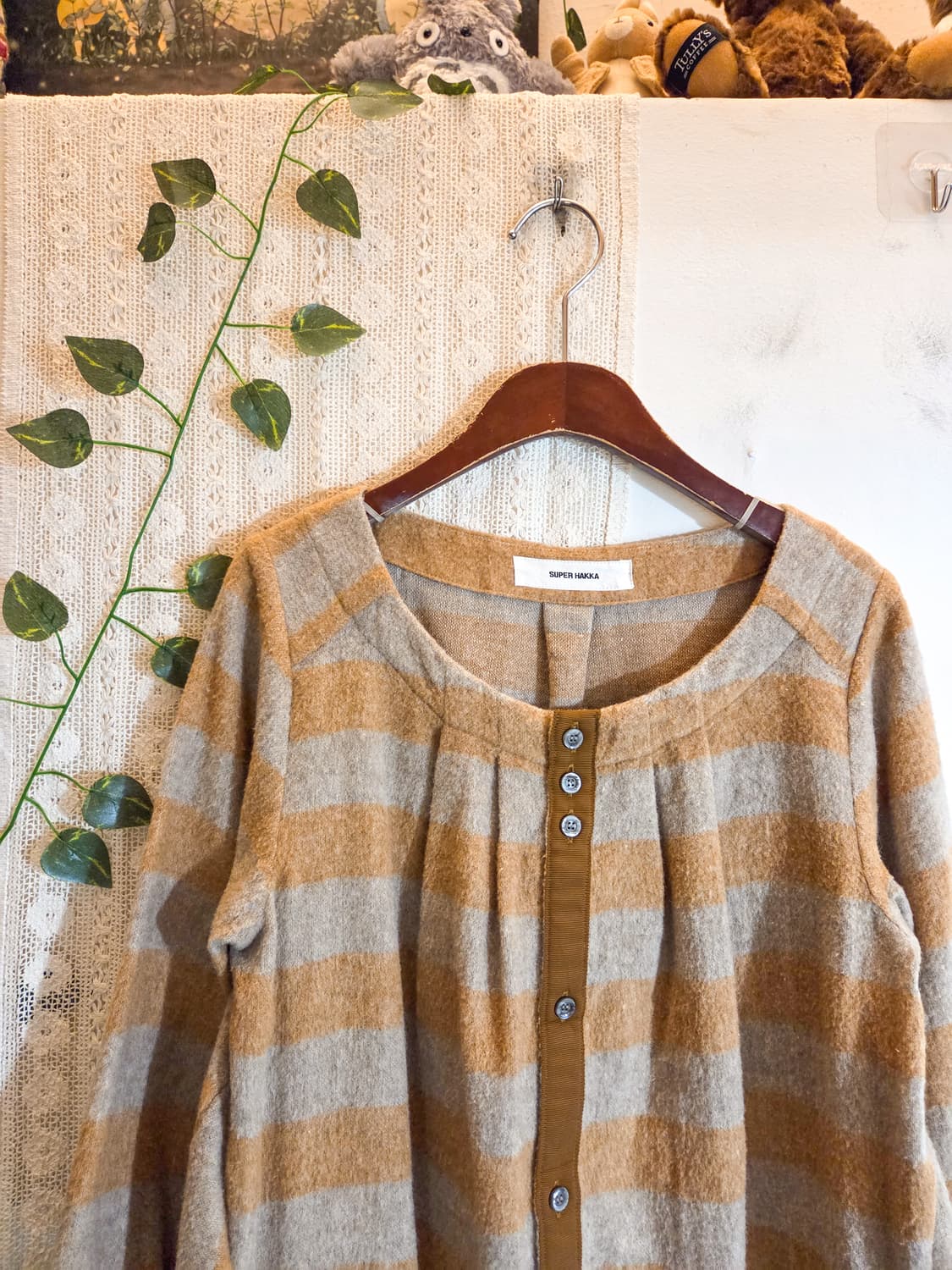 스트라이프 패턴 원피스 상품이미지2