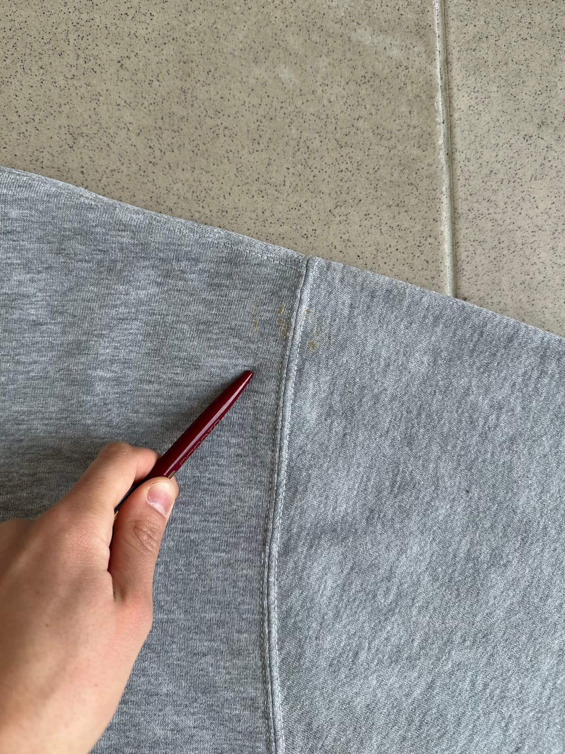 90s 빈티지 러셀 스웻셔츠 그레이 XL 상품이미지6