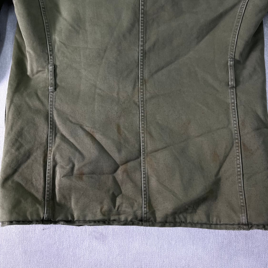 100 폴로랄프로렌 진스 디스트레스드 올리브 씨어링 셰르파 자켓 상품이미지8