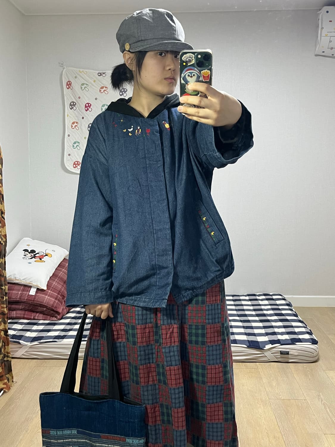 Rivet&Surge 리벳 앤 서지 자수 데님 자켓 상품이미지1