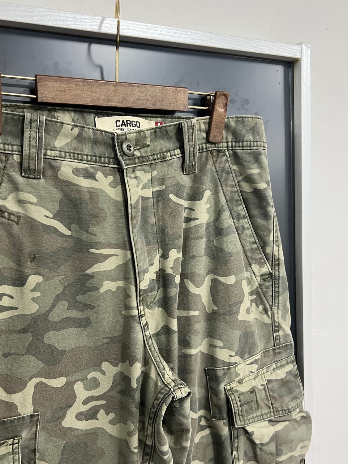 Levis 리바이스 루즈 스트레이트 카모 카고 팬츠 상품이미지2