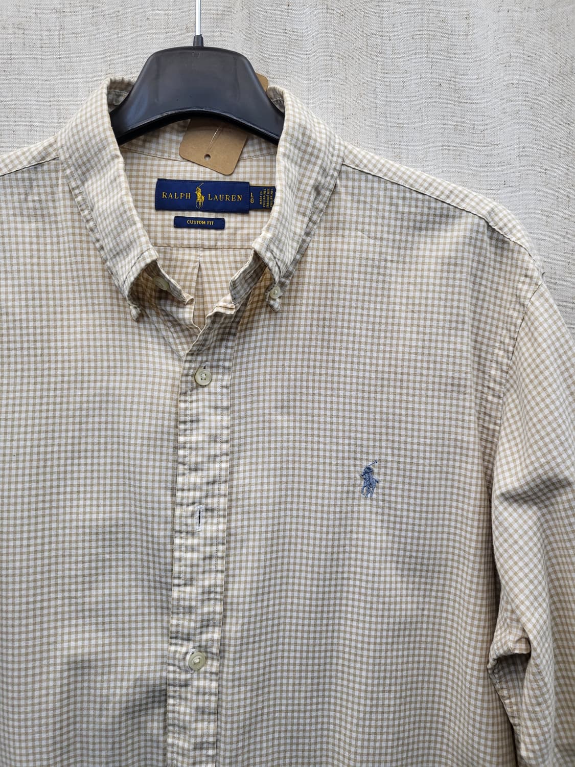 폴로 랄프로렌 체크 긴팔 셔츠 상품이미지3