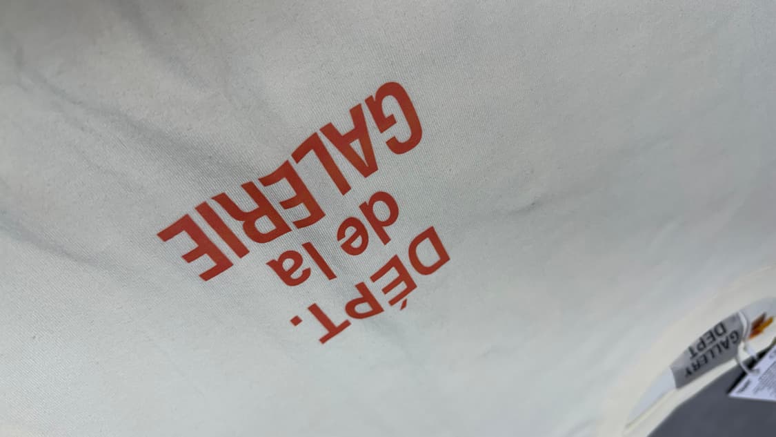 갤러리 디파트먼트 프렌치 반팔 크림 오렌지 상품이미지7