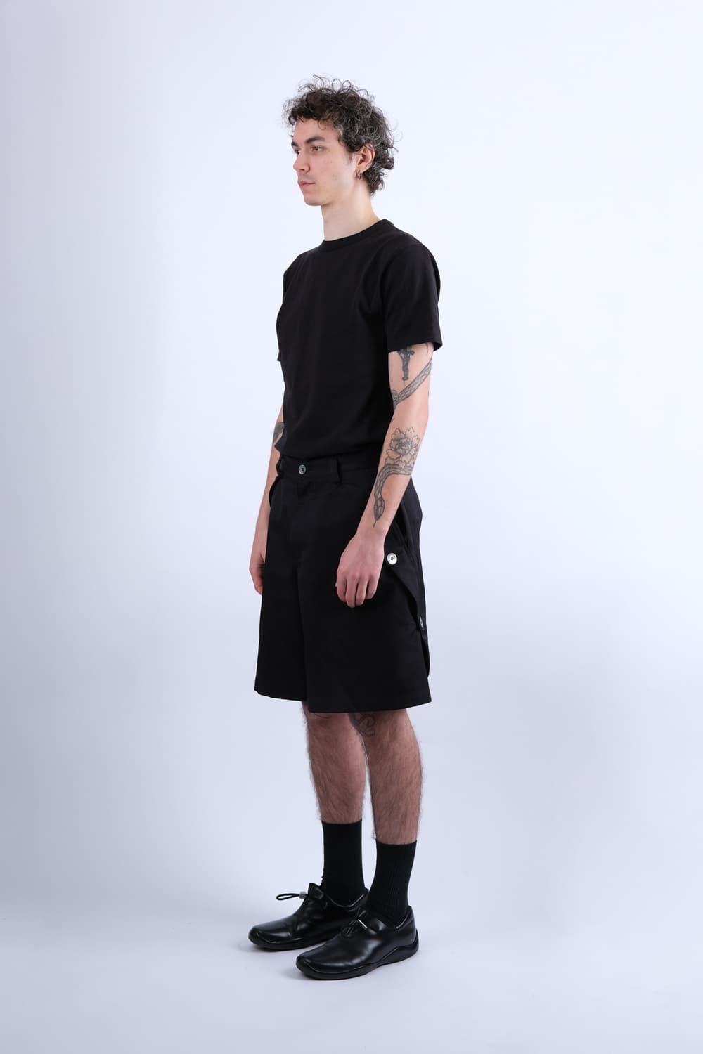 CURATED PARADE Whale Shorts (Black, 46) 상품이미지1