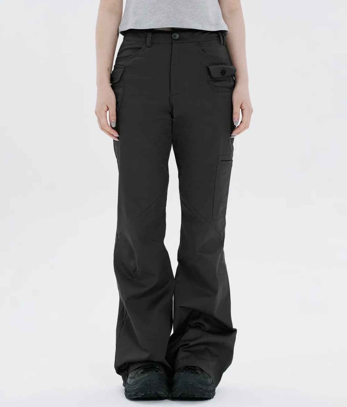 Hanahi Passport pot pocket pants GREY 상품이미지1