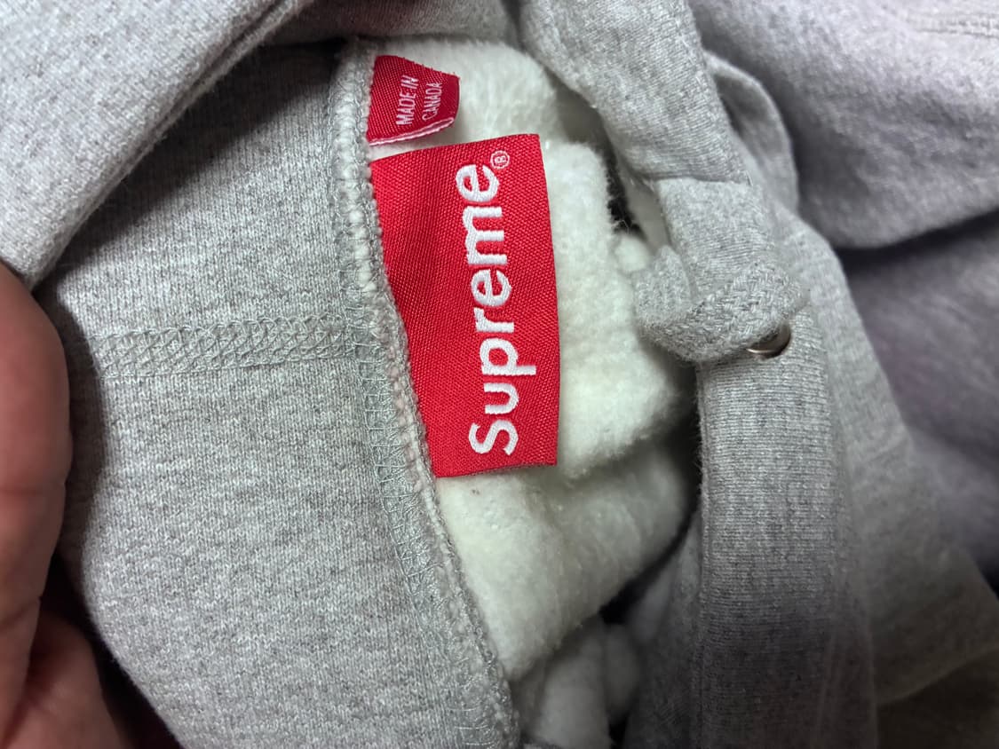 슈프림 16FW 회빨 후드티 L 상품이미지3
