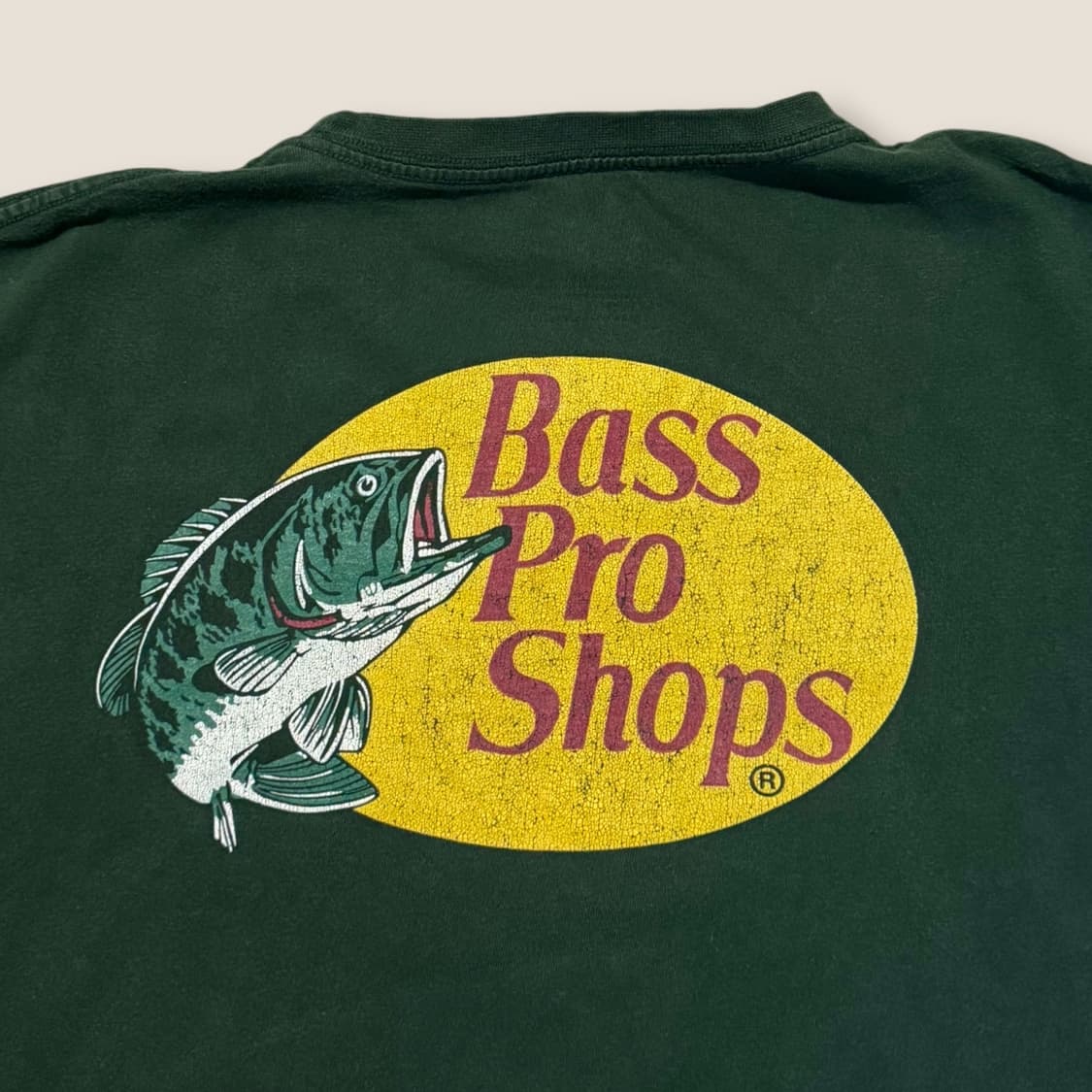 Bass Pro Shops 그린 양면 프린팅 티셔츠 M 상품이미지6