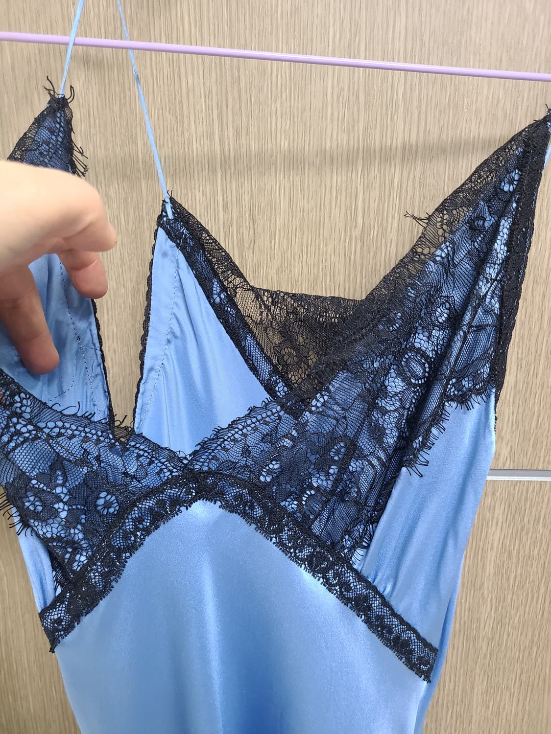 나타샤진코 실크 롱 슬립원피스 상품이미지3