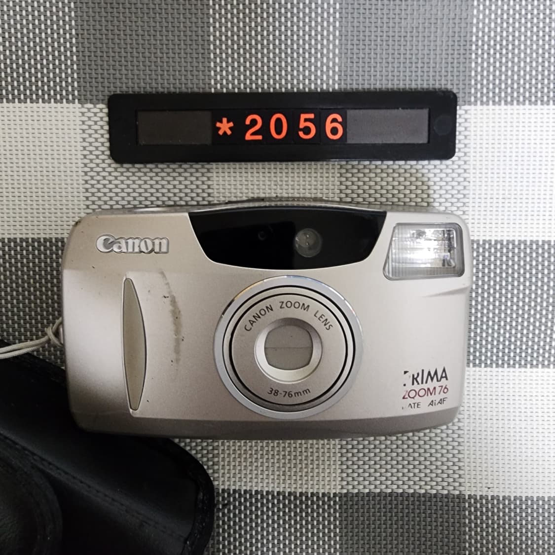 캐논 프리마 줌 76 데이터백 필름카메라 파우치포함 상품이미지1