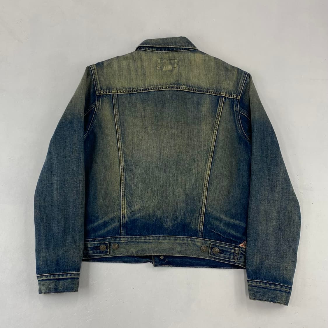 폴로 데님앤서플라이 포켓 워싱 데님 트러커 자켓 (98) 상품이미지2