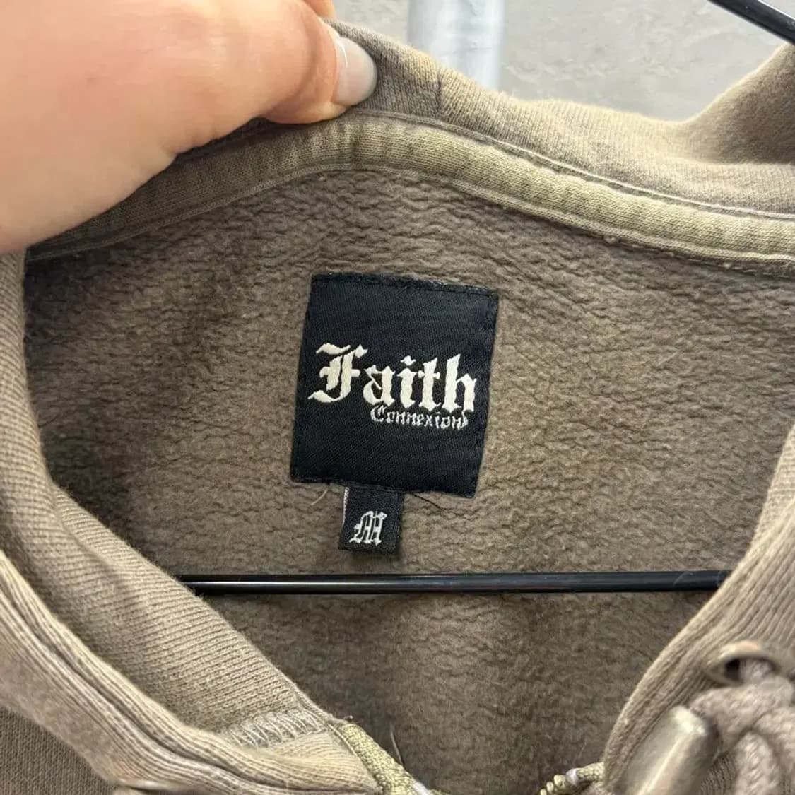 Faith Connexion 패이스커넥션 큐빅 빈티지 후드집업 상품이미지4