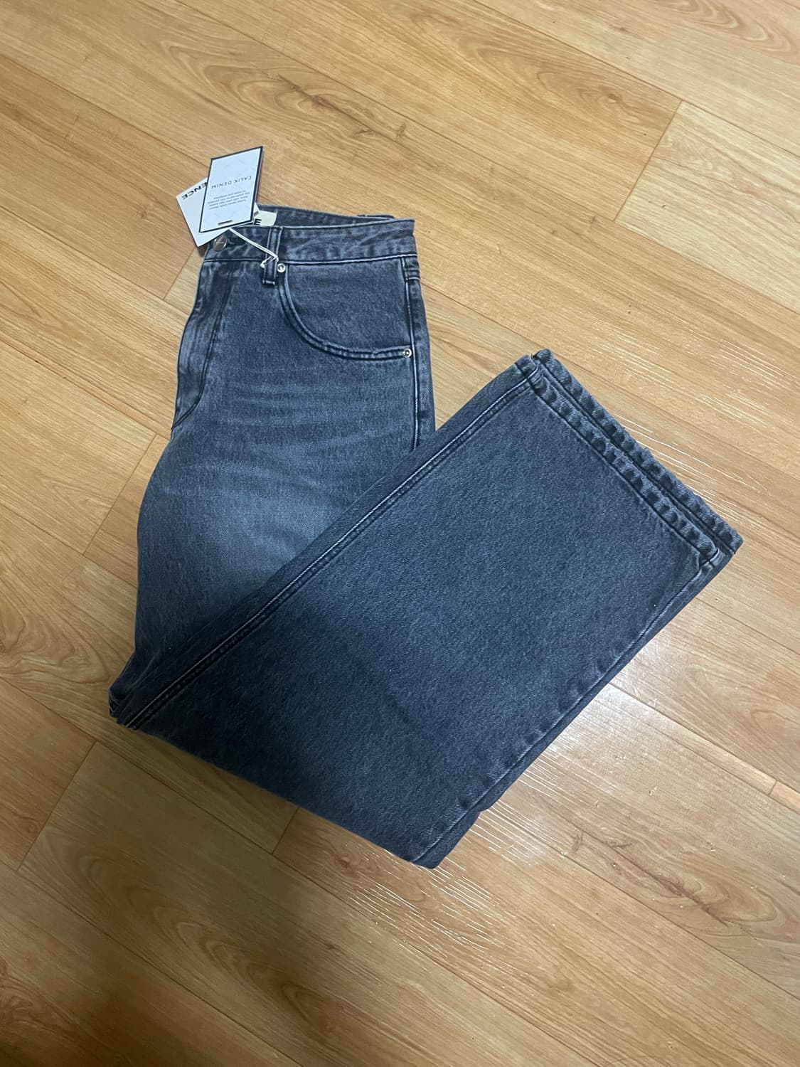 인사일런스 와이드 데님 팬츠  상품이미지3