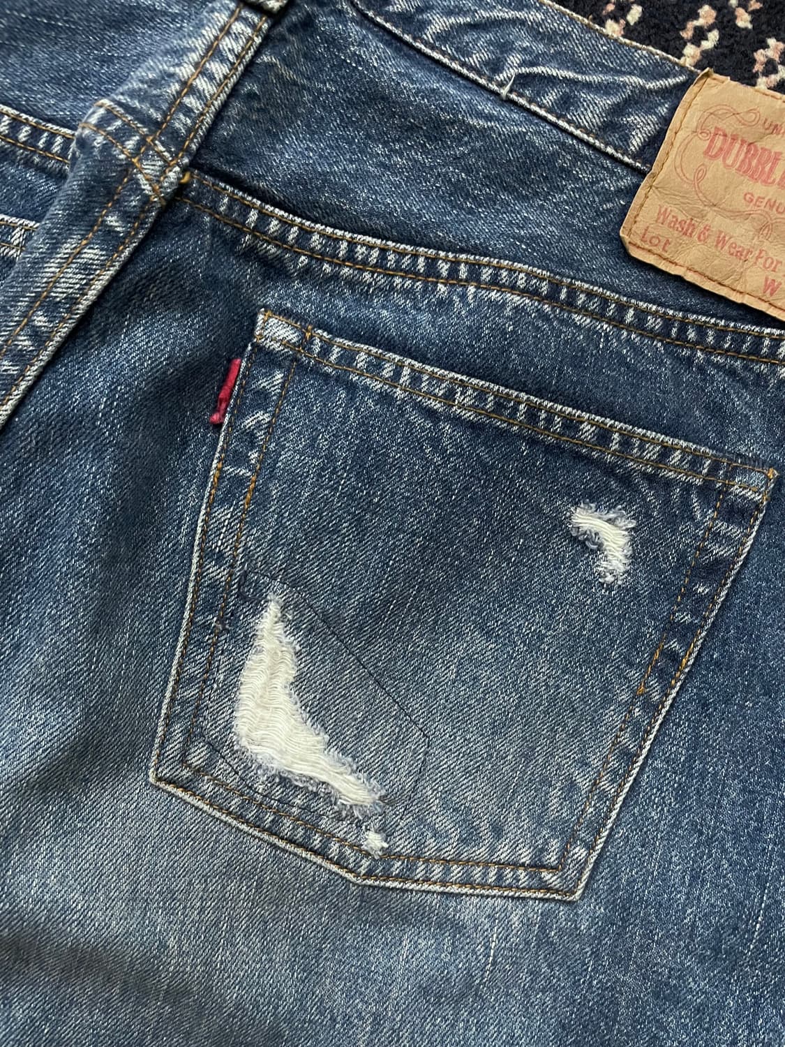 Dubble Works Washed Denim Pants 상품이미지6