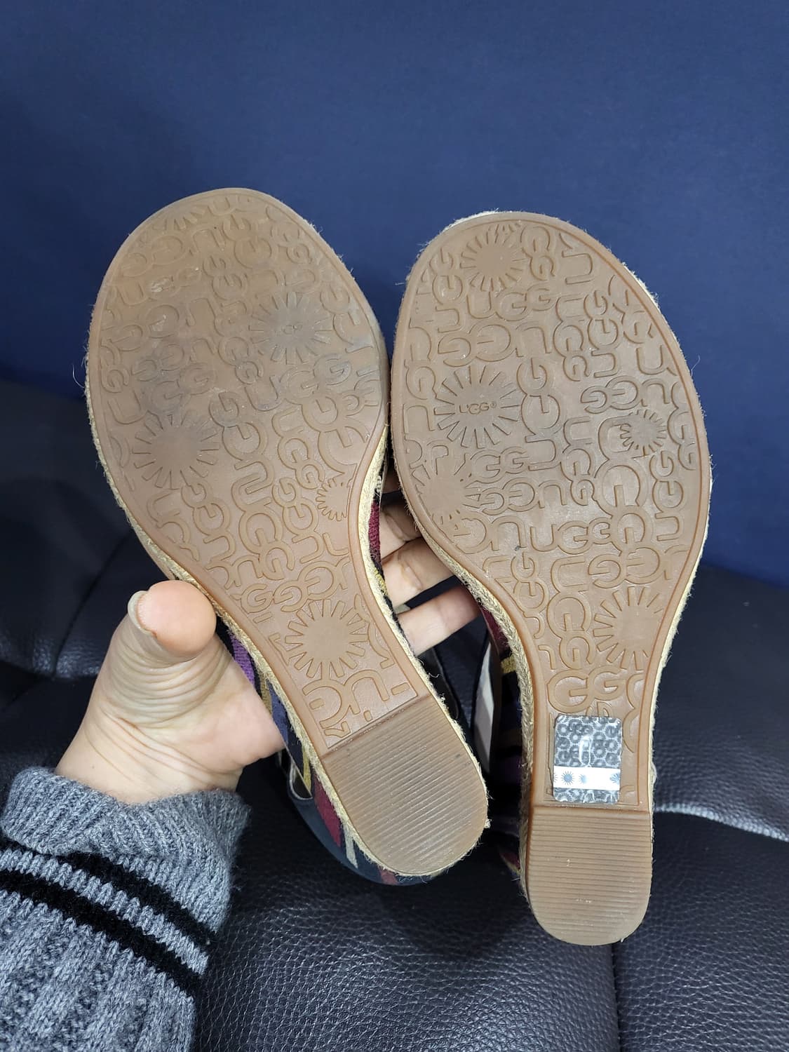 UGG 스트랩 웨지힐 상품이미지9