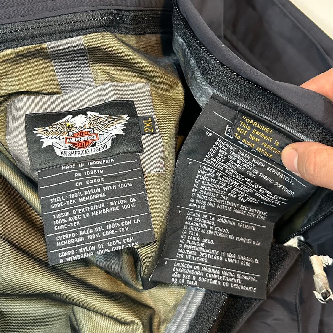 2XL) 할리데이비슨 고어텍스 테크니컬 라이딩 팬츠 상품이미지8