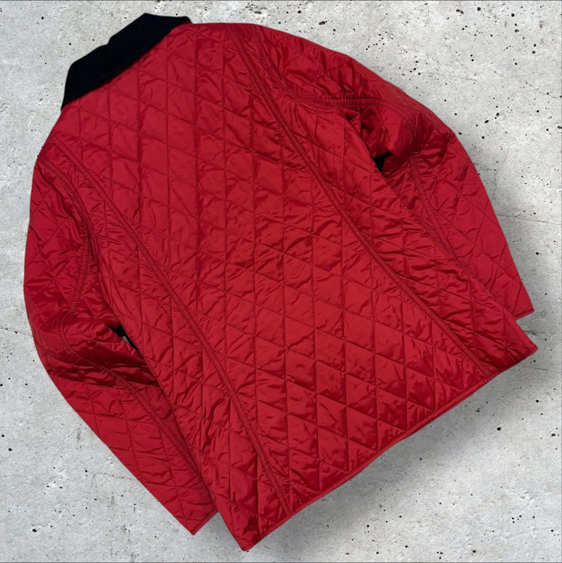 [4] 바버 아난데일 퀼팅 자켓 레드 C525 상품이미지2