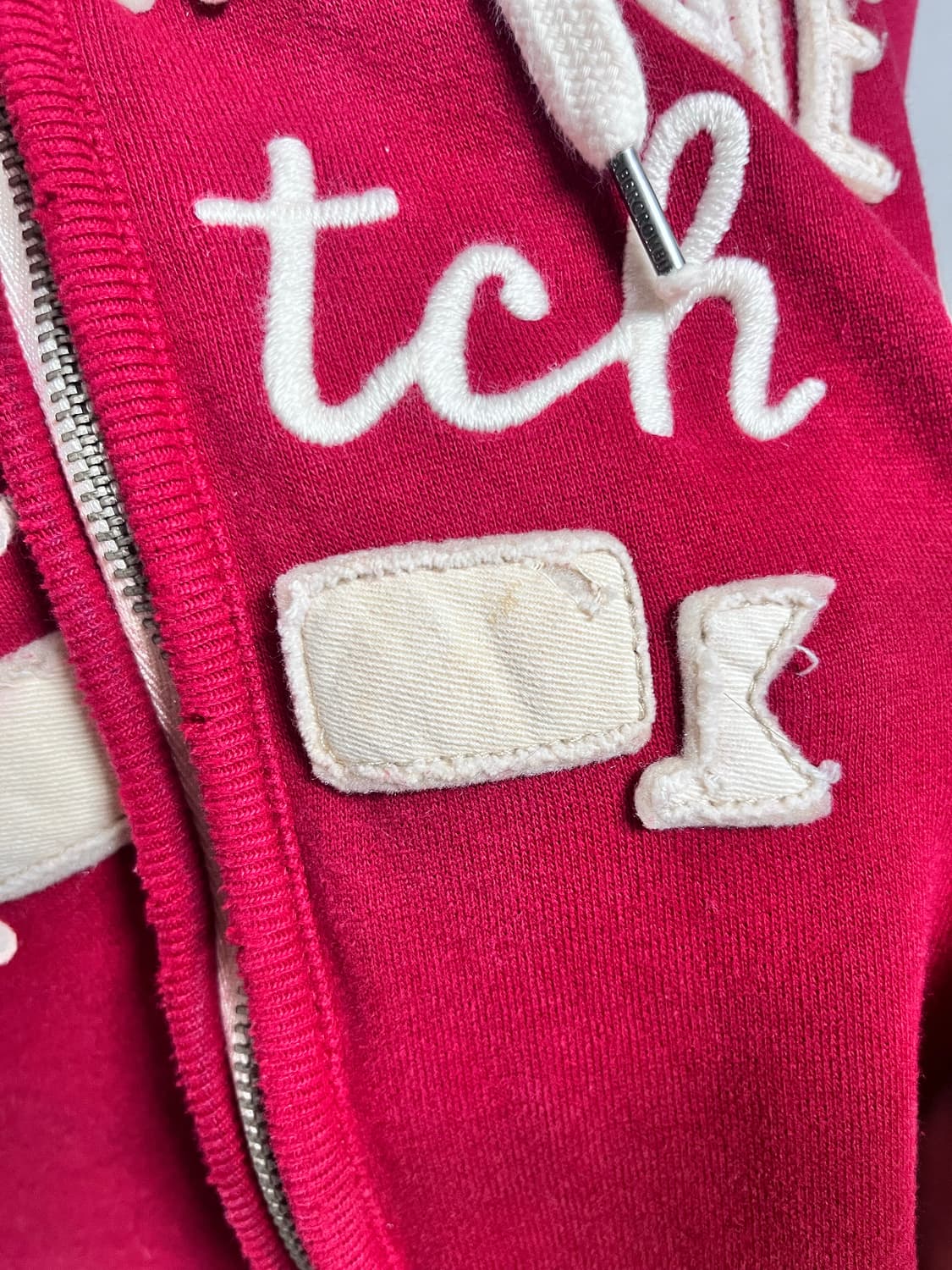 아베크롬비 후드집업 레드 상품이미지3