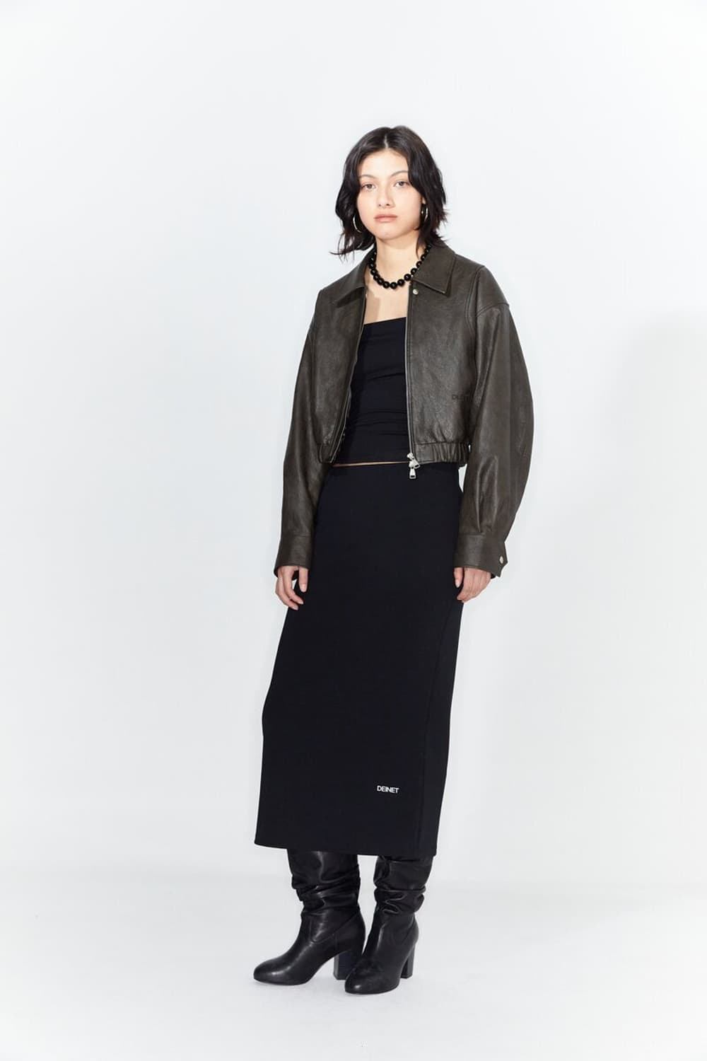 다이닛 레더자켓 새상품 택있음
FAUX-LEATHER BOMBER BAN 상품이미지2