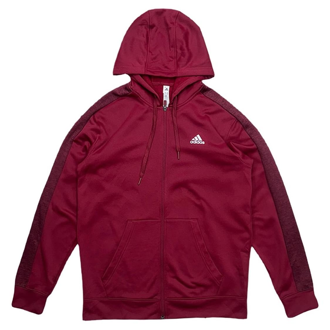 아디다스 컨템포 기모 후드집업 레드 L 상품이미지1