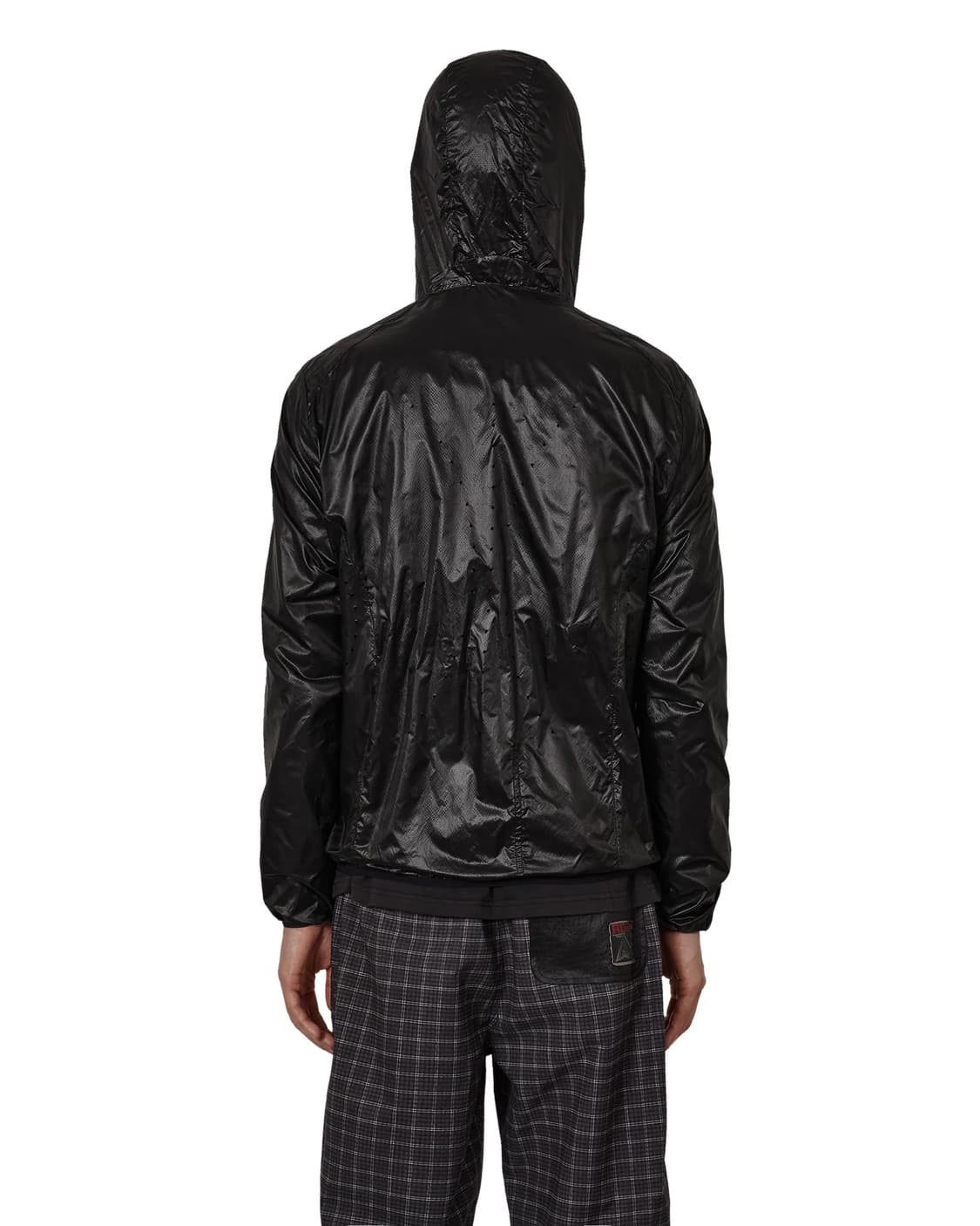 [M,L,XL]로아 하이킹 26ss 휴 패커블 윈드 자켓/블랙 상품이미지4