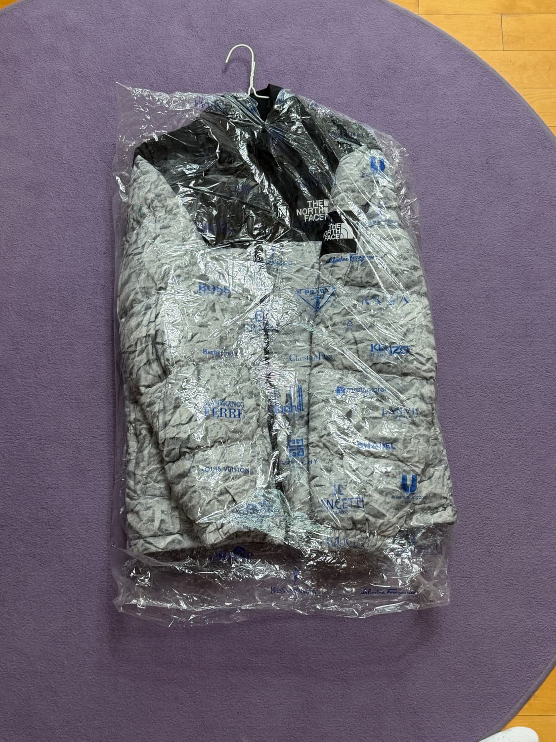 [L] 더 노스페이스 화이트 라벨 노벨티 눕시 다운 자켓 화이트 상품이미지4