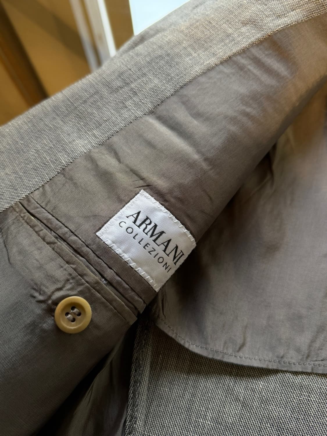 아르마니 꼴레지오니 린넨 자켓 상품이미지9