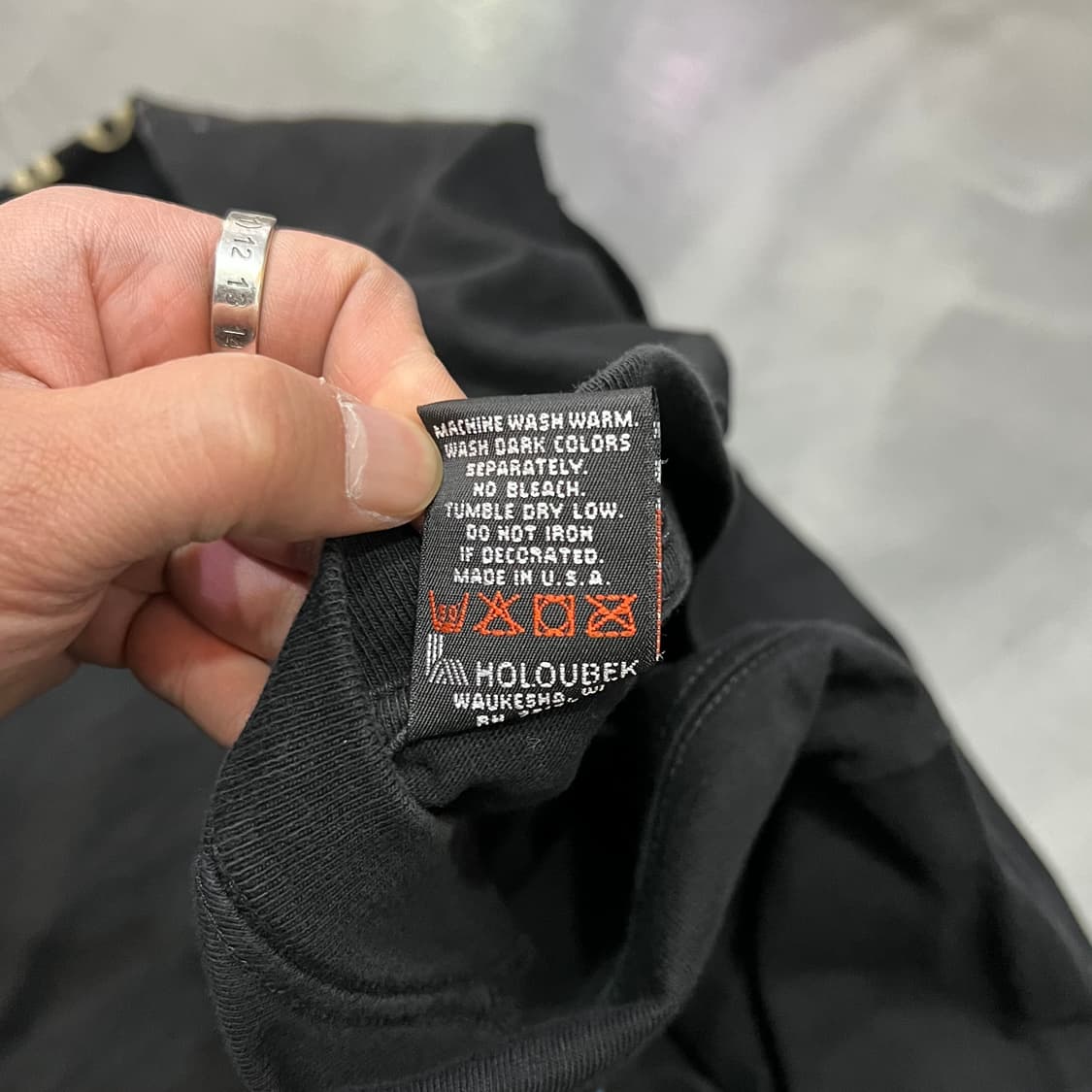  90s 할리데이비슨 포켓 롱슬리브 y15132 상품이미지7