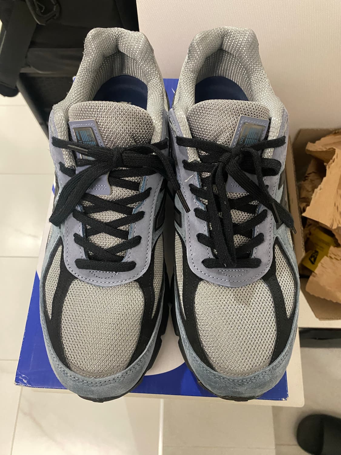 뉴발란스 990v4 메이드 인 USA 아크틱 그레이 285 상품이미지1