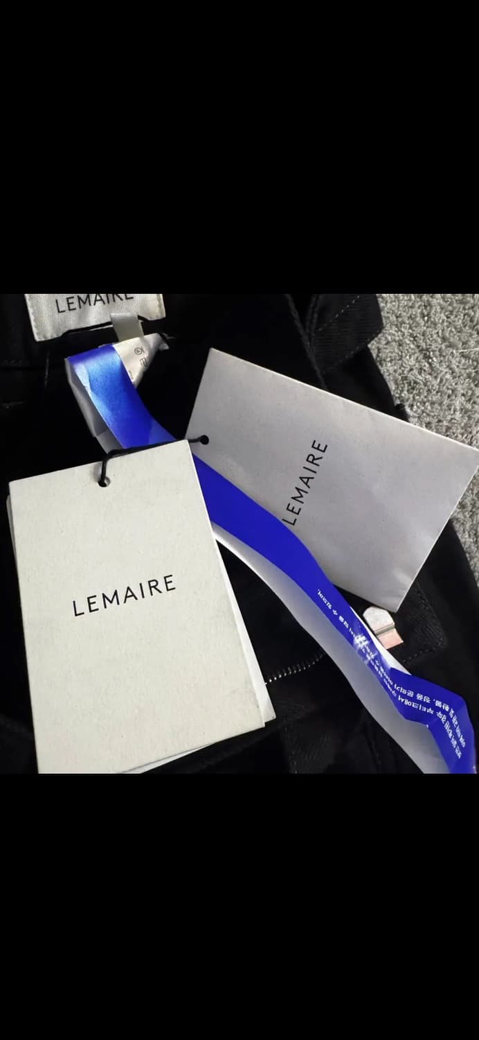 르메르 벨티드 팬츠 블랙 라지사이즈 새상품 상품이미지1