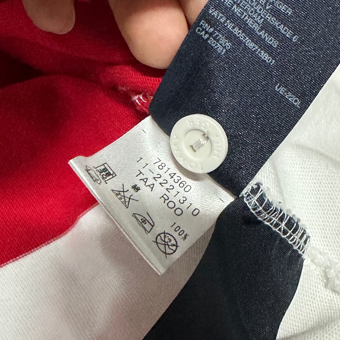 타미힐피거 usa 뉴욕 단가라 럭비티 XL 상품이미지5