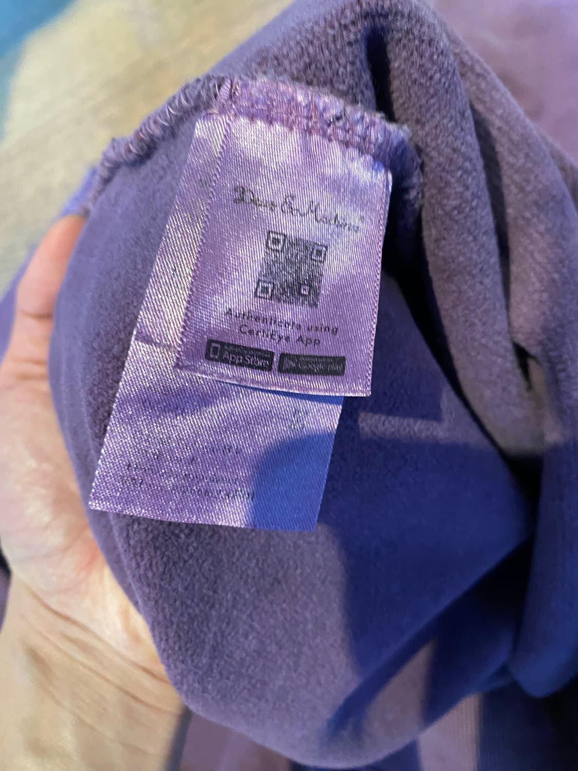 데우스 피그먼트 맨투맨 xxl 버건디 상품이미지3