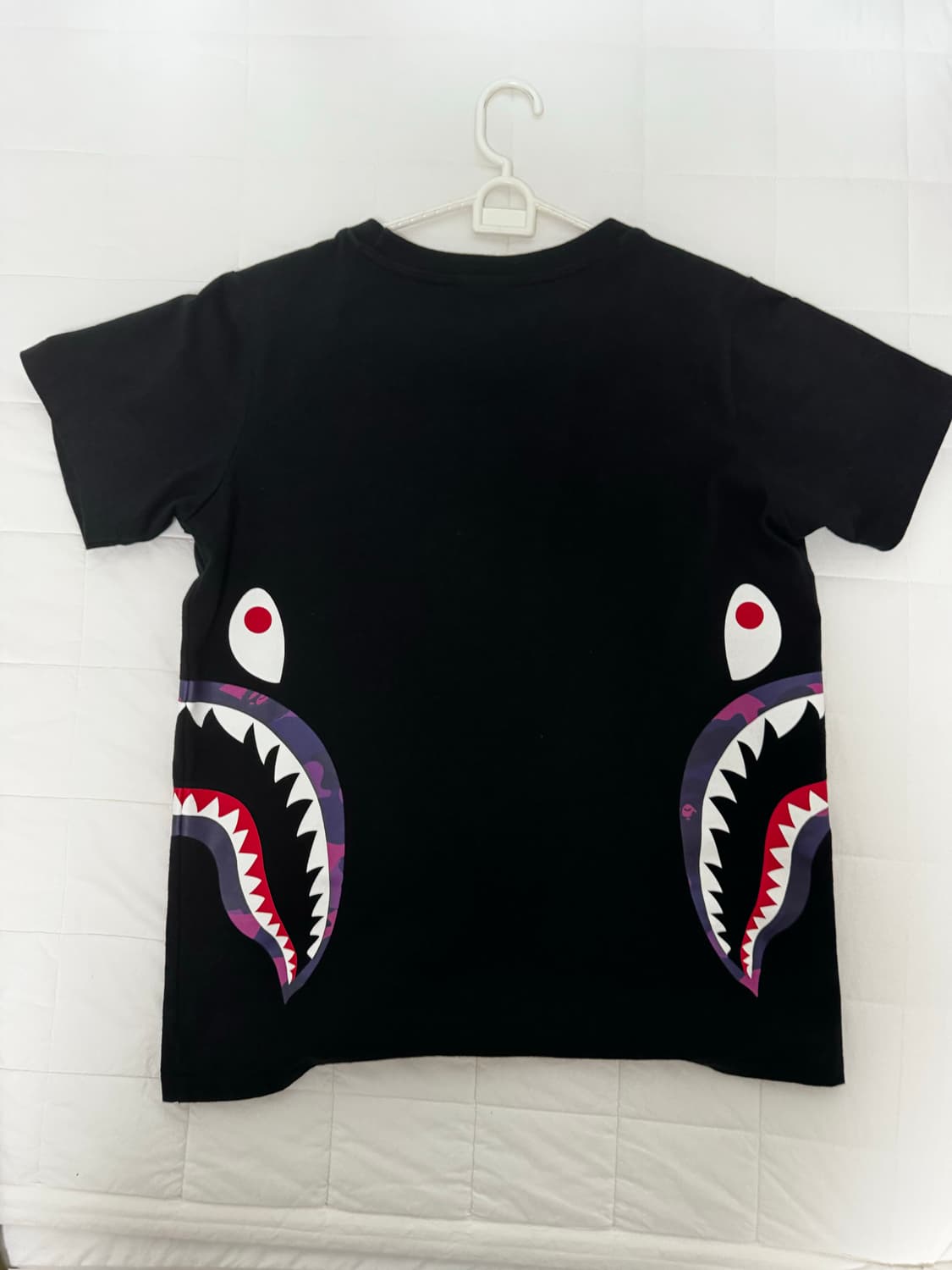 BAPE 베이프 샤크 반팔티 블랙 S 상품이미지2