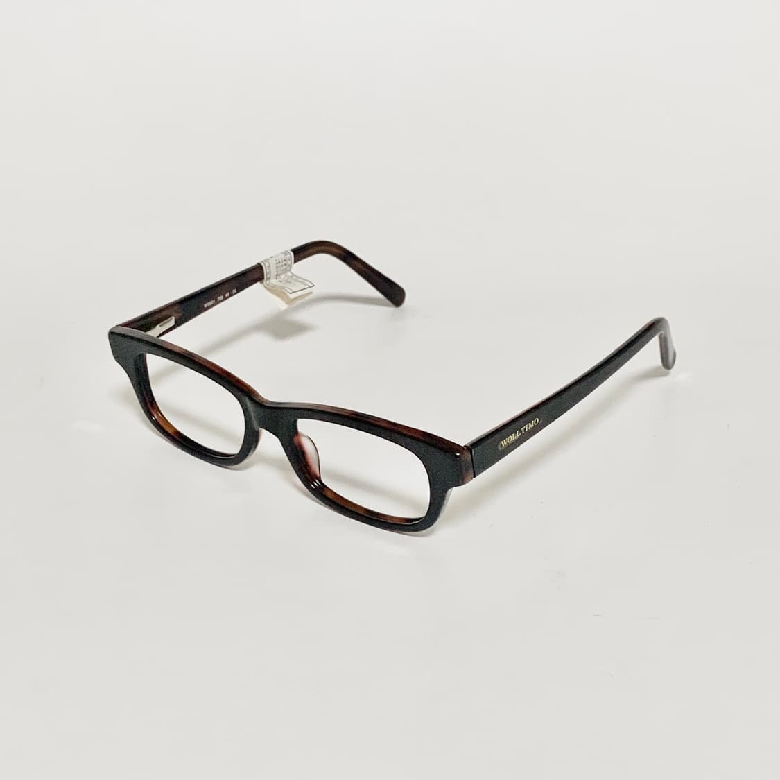 979 일본제 데드스탁 빈티지 안경테 레트로 직사각형 투톤 뿔테 상품이미지5