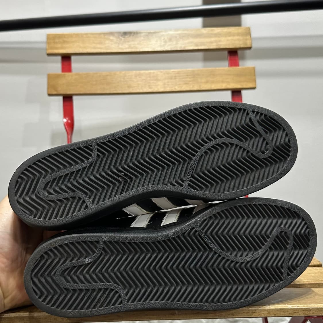 260) 아디다스 운동화 남성 남자 신발  슈퍼스타 블랙 화이트 상품이미지6