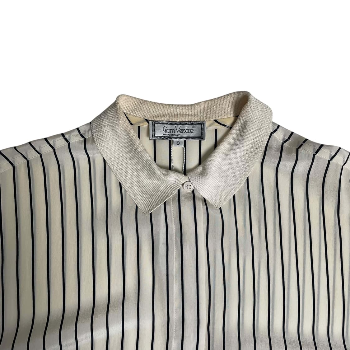 gianni versace 니트 포인트 실크 100셔츠 (italy)   상품이미지6