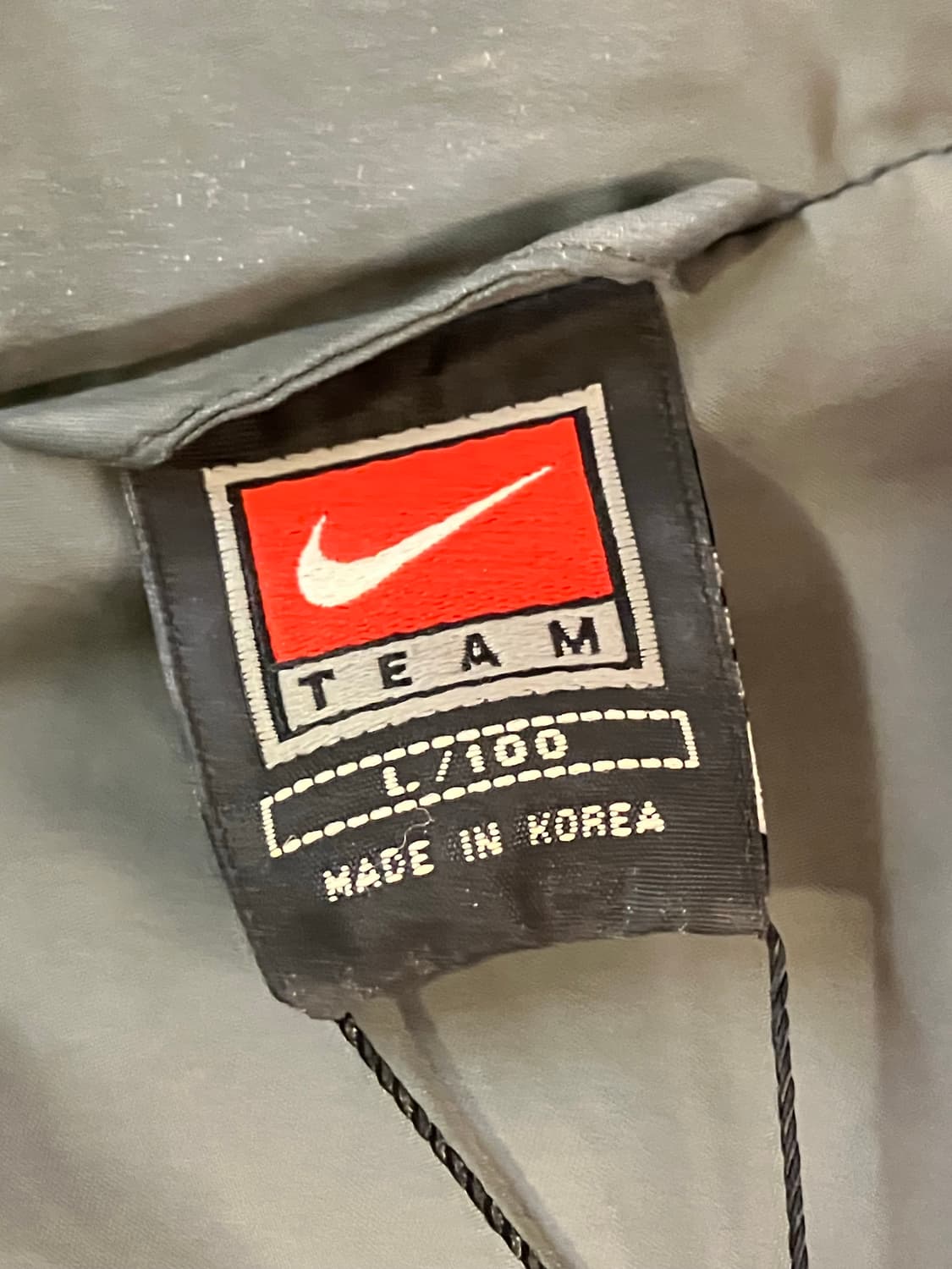 나이키 바람막이 그레이 L   #csz1798  상품이미지5
