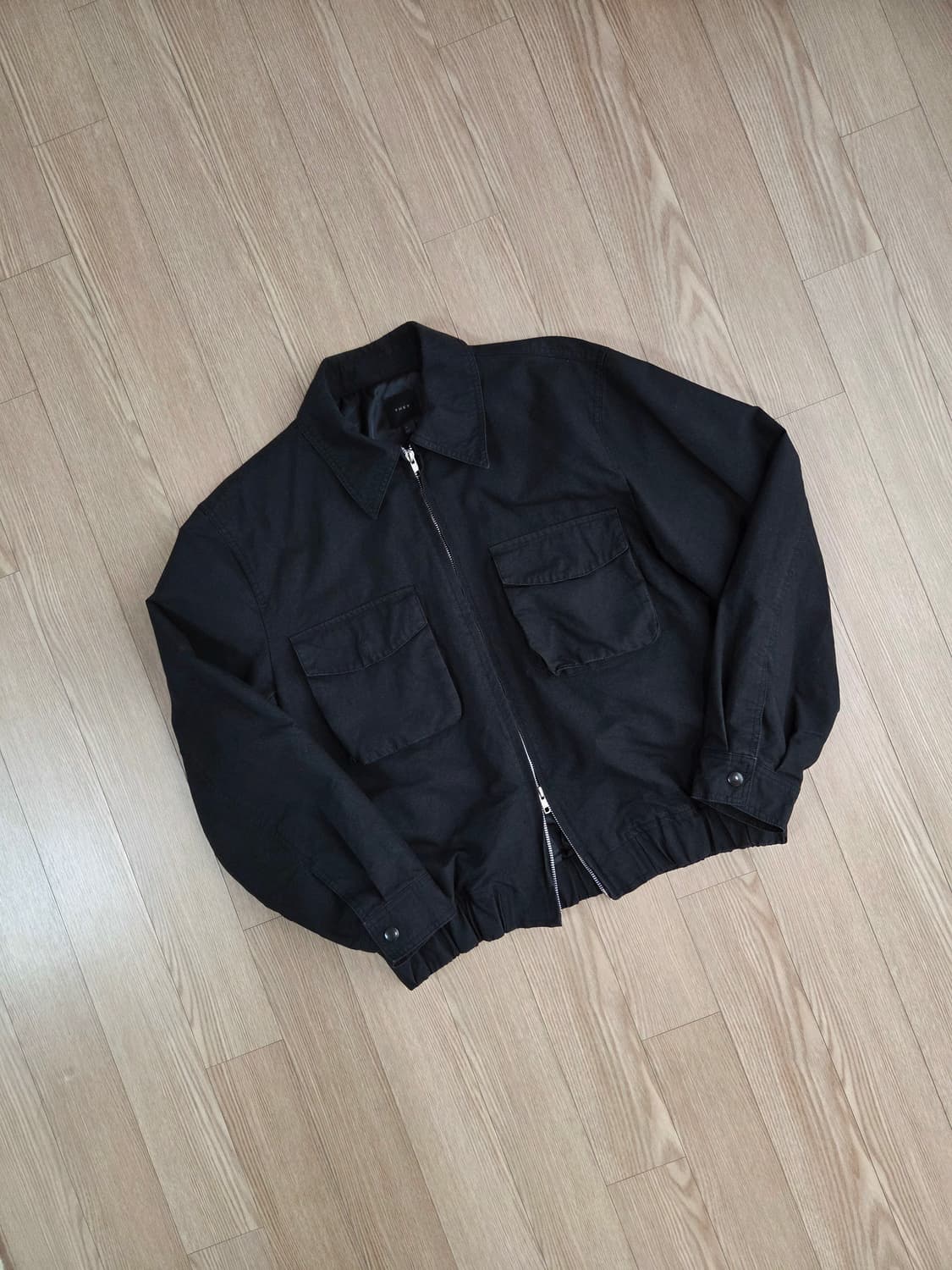 THEY 블랙 투 포켓 카라 재킷 상품이미지4